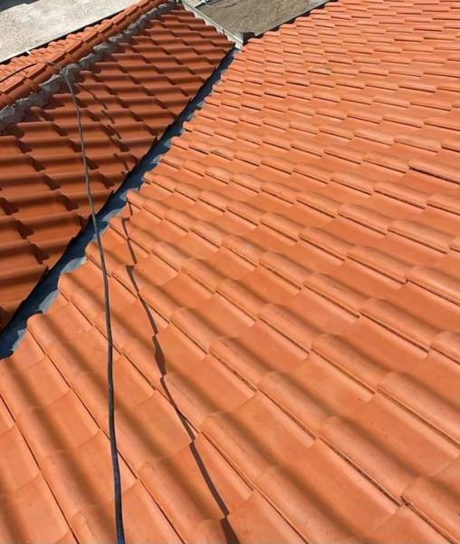 Nettoyage rénovation toiture tuiles